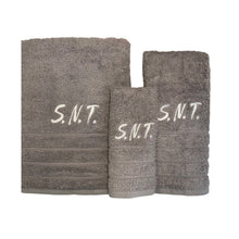 Φόρτωση εικόνας στο εργαλείο προβολής Συλλογής, CUSTOMIZED SET ΔΩΡΟΥ. ΓΚΡΙ ΠΕΤΣΕΤΕΣ ΜΕ ΚΕΝΤΗΜΕΝΑ ΜΟΝΟΓΡΑΜΜΑΤΑ