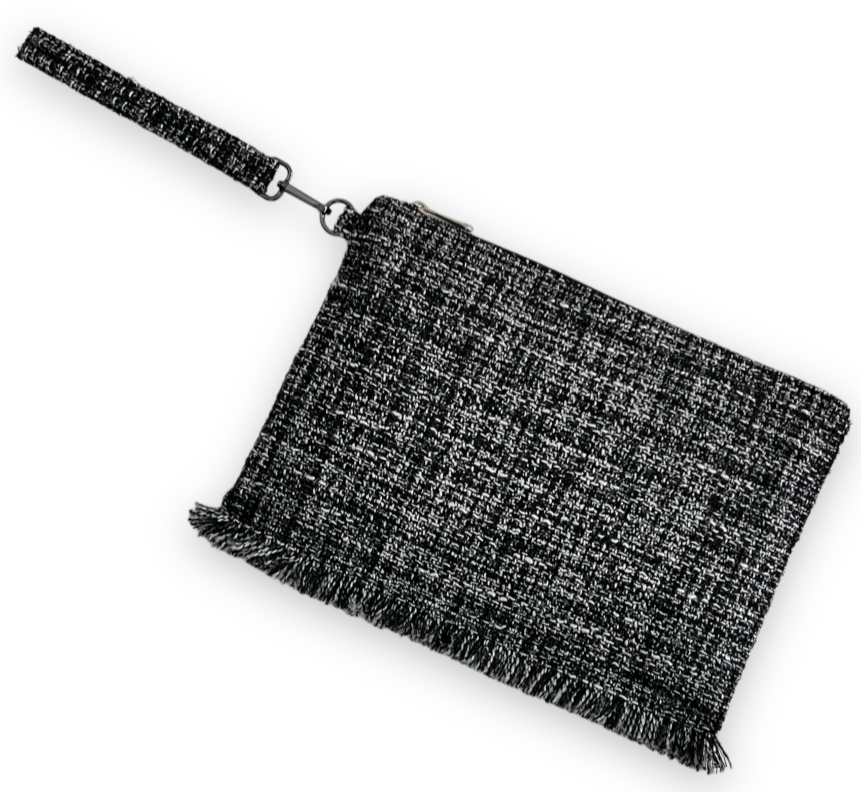 ROYAL GREY BLACK POCHETTE